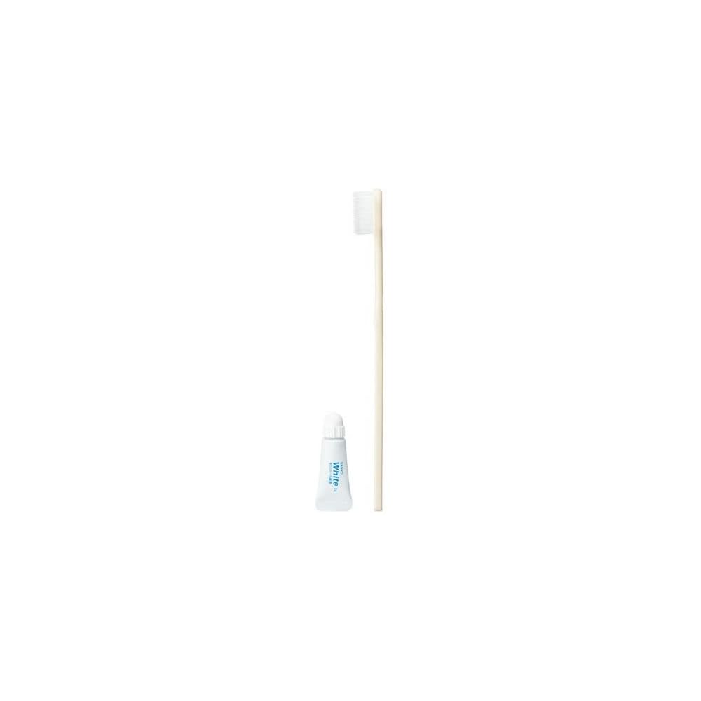 Biomass Series Eco Disposable Toothbrush Set 50 Pieces White Made In Japan