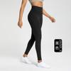 High-Waisted Seamless Yoga Pants Girls - Nylon Spandex Stretch Leggings Breathable Sport Trousers Running Gym Dance