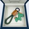 Handmade Leather Car Key Chain Pendant, Exquisite and Simple, Personalized Key Chain Rope for Men and Women