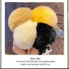 Practical Plush Cats Shape Keychain Soft Bag Hanging Pendant Plush Texture Creative Present for Children Adults Souvenir