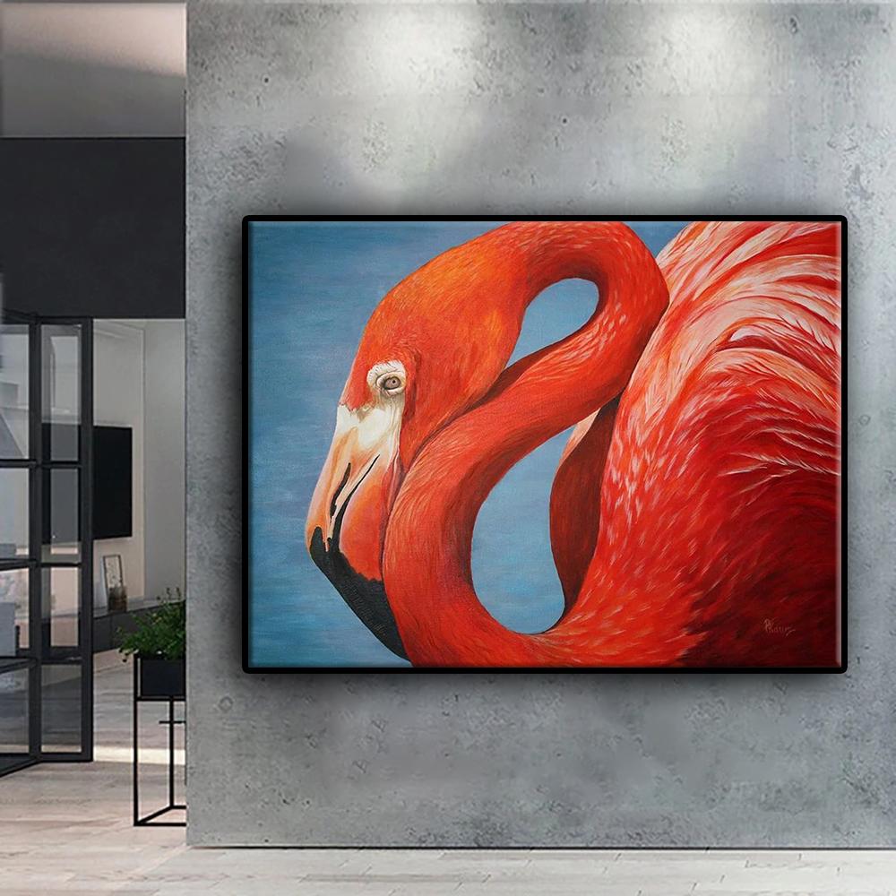 5D DIY Animal Flamingo Cross Stitch Rhinestones Diamond Drawing Embroidery Mosaic Home Decor