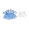 Winter Dress - ZAPF CREATION - BABY Born - Blue - Plush Jacket - 36 Cm