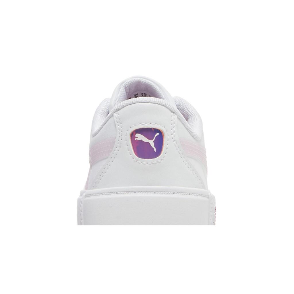 Puma Womens Smash Platform V2 'Candy - White Lavender ' (women's Sizes) White / Lavender Skateboard Shoes 383878 01