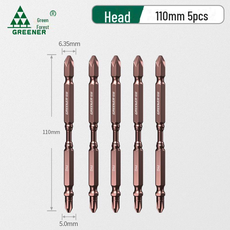 Green Forest Strong Magnetic Cross Head Electric Screwdriver Set