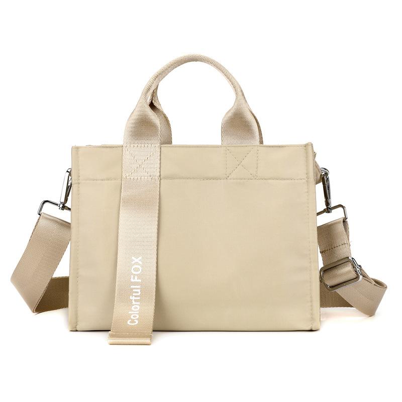 New women's fashion trend shoulder bag simple versatile nylon messenger bag large capacity