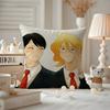 Anime DDoushisei Cushion Cover Antidustmite Pillowcase Invisible zipper silky short plush Sofa cushion cover