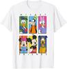Mickey And Friends Group Shot Panels TShirt Size S 4XL