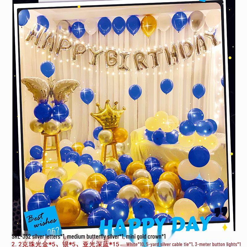 Geburtstagsdeko Ballon-Set für Kinder - Themen-Hintergrund mit Folienballons