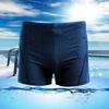 Men's Sharkskin Waterproof Swim Trunks - Quick-Drying Plus Size Boxer Briefs
