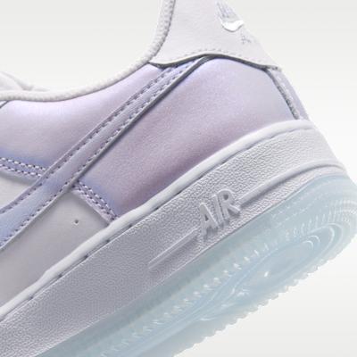 Kids' Sneakers Nike Air Force 1 GS 'White Blue Tint Silver'