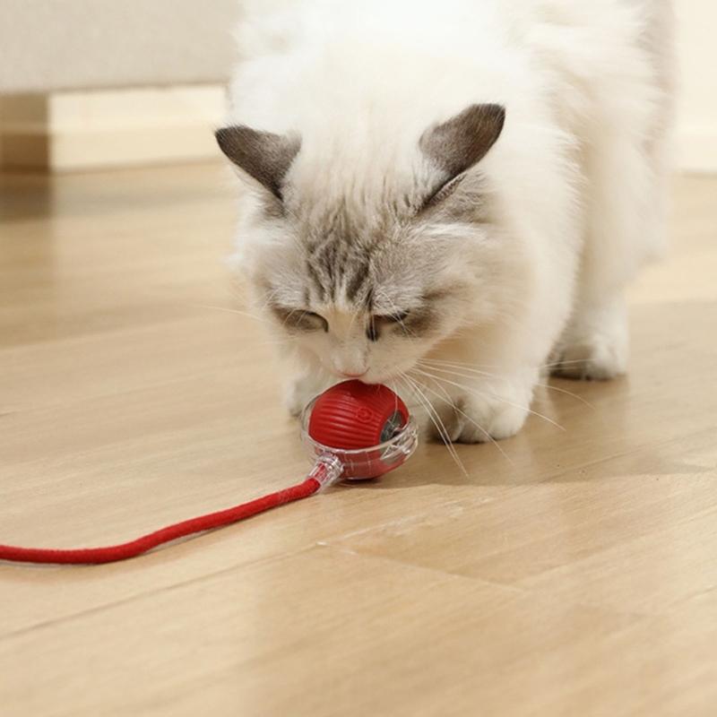 Intelligence Motion Cats Toy Automatic Sensing Toy Rotating Interactively Toy for Busy Pet Owners and Beginner