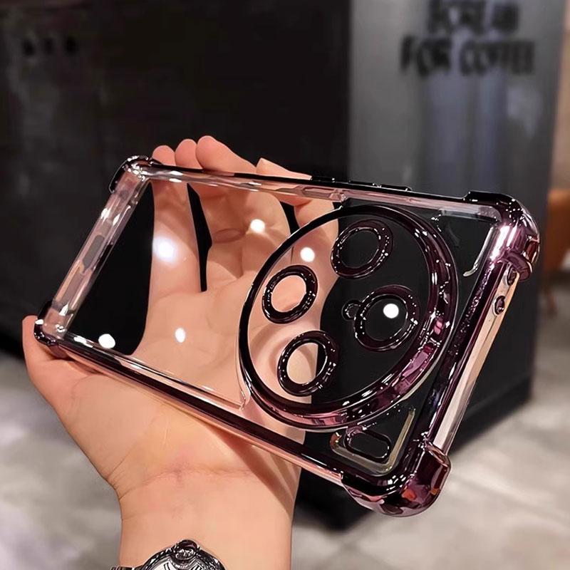 X200 Shockproof Case,Armor Clear Cover For Vivo X200 mini Find X8 pro Protect Back Coque For X200pro 6.78'' Phone Cases Silicone
