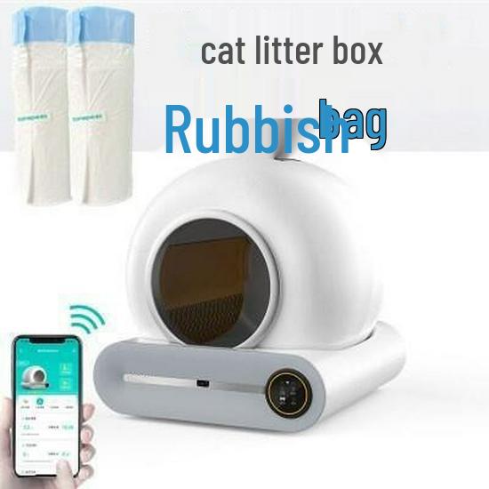 Smart Automatic Enclosed Cat Litter Box with App Control