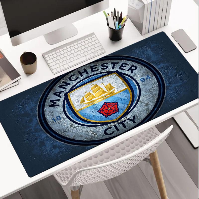 Football Manchester Crest Mouse Pad, Gaming Mouse Pad, Keyboard Pad, Desk Decor for Computer Notebook Fan Gift Birthday Gift