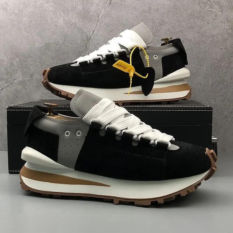 

Мужская вулканизированная обувь осень-зима модная мужская спортивная повседневная обувь на платформе легкие увеличивающие рост мужские кроссовки 43 чёрный