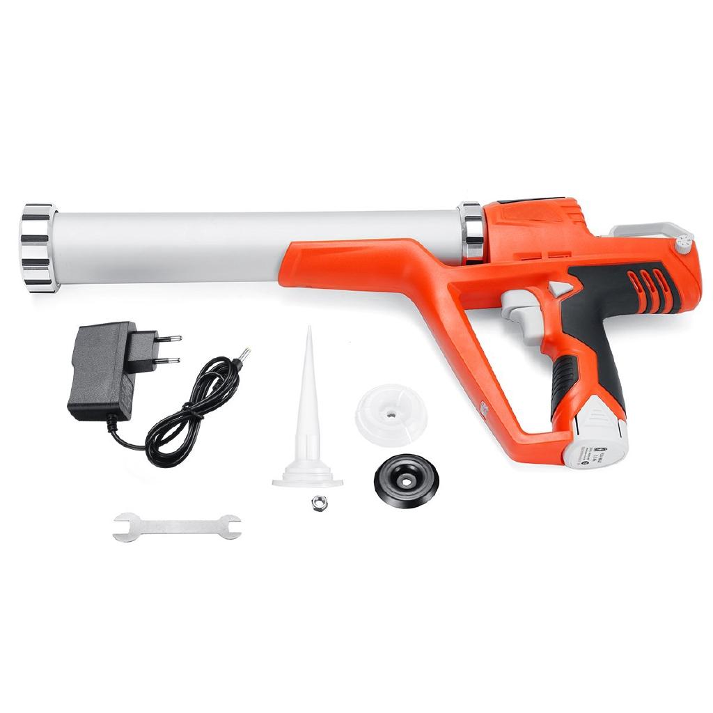 Electric Cordless Caulking Guns 1.5AH Max Handheld Glass Hard Rubber Sealant Guns For Home DIY Tools Kit 520*220*70mm