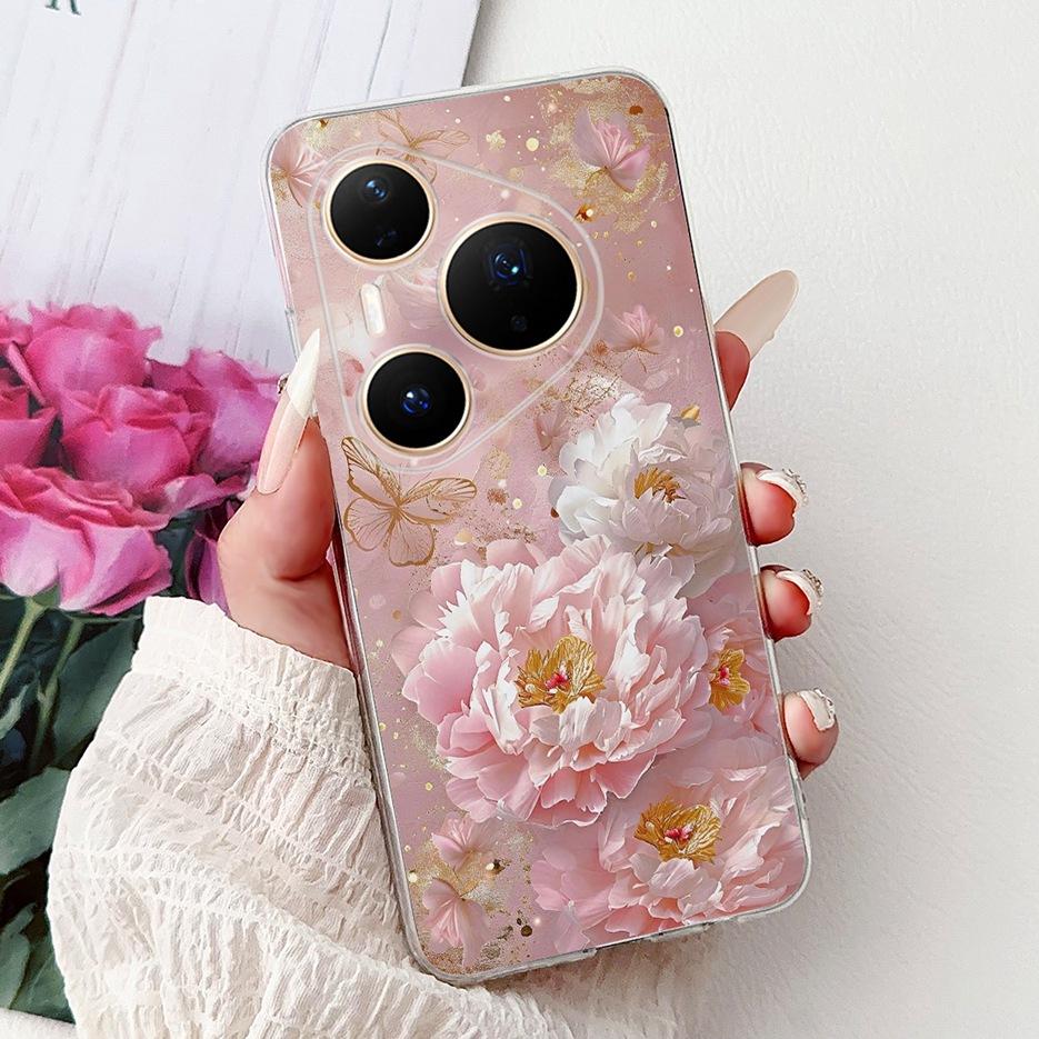 For Huawei P80 Pro Plus Case LMR-AL10 Cute Fashion Painted Cover Soft Slim Phone Case For Huawei Pura 80 Ultra Pura80 Pro+ Shell
