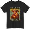 Retro Gulf Of USA America Mexico Trump Mexico Taco Funny T-Shirt