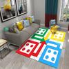 Small Rug Bedroom Living Room Floor Mat Non-slip Rug Chess Flying Chess Rug Game Mat Children's Rug