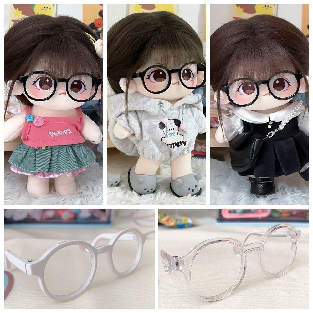 Cats Cotton Dolls Glasses Dogs Film Shooting Props Trend Doll Eyeglasses Idol Dolls