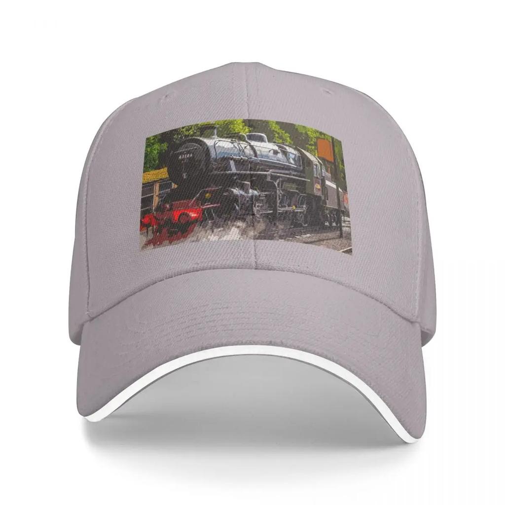 Steam Train Baseball Cap Sun Hat For Children Hard Hat Hats for Unisex Luxury Unisex Hat Unisex Womens