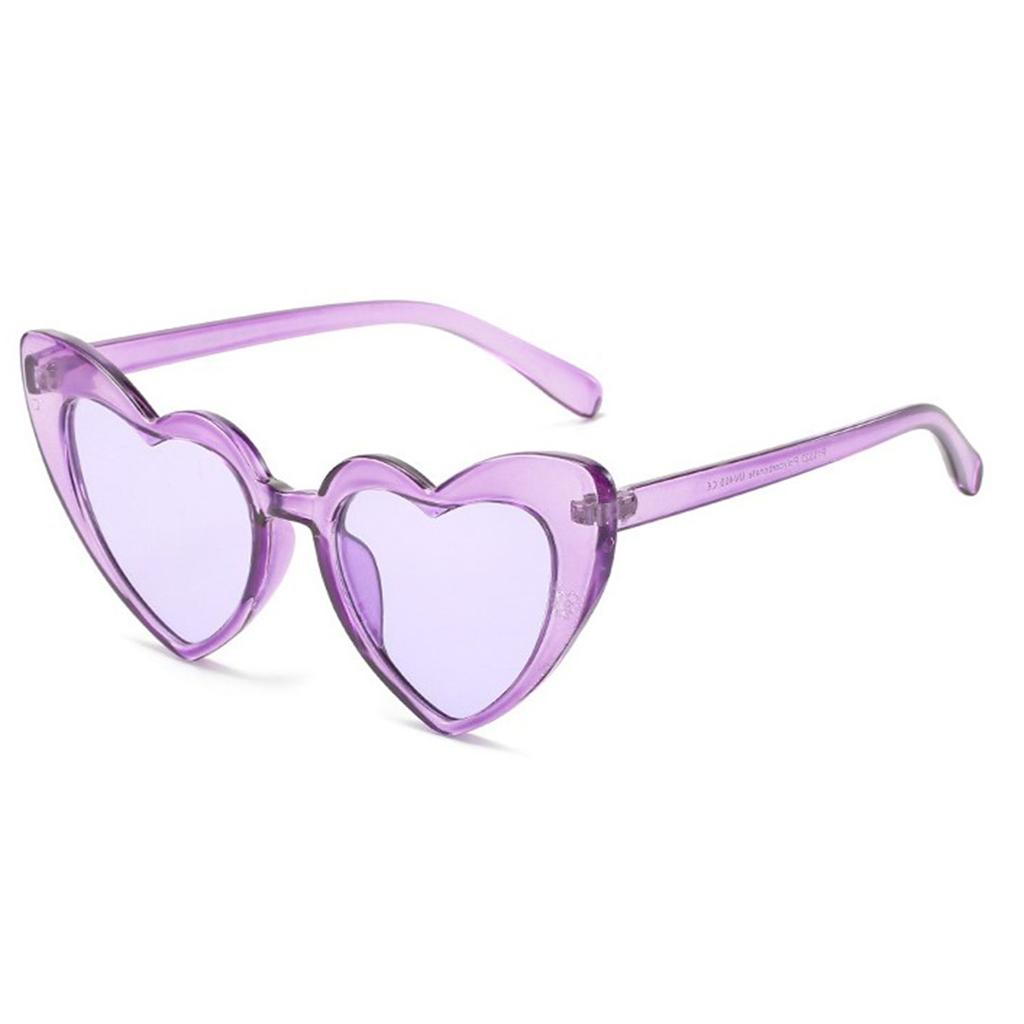 Fashion Clout Goggle Love Heart Sunglasses Uv400 Protection Vintage Sunglasses Heart-Shaped Sunglasses Eyewear