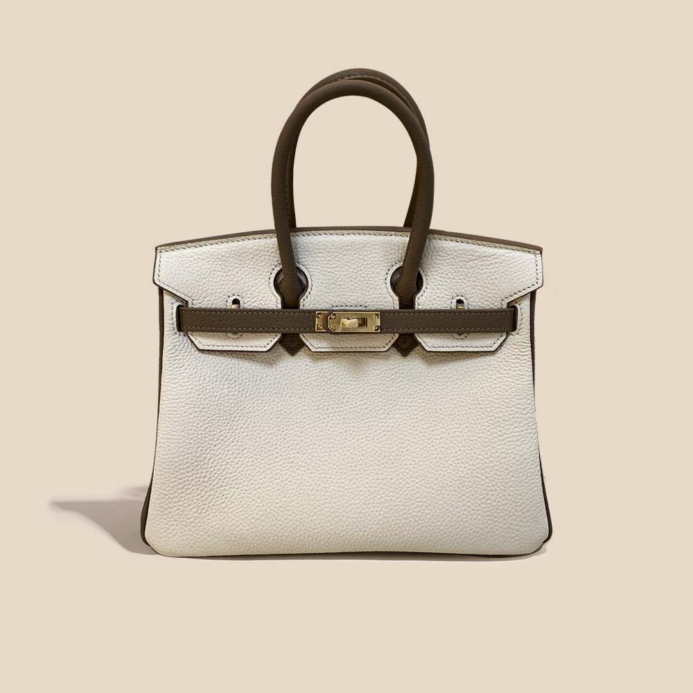 First Layer Cowhide Platinum Bag, High-end Fashion Temperament, Genuine Leather Women's Bag, Classic Versatile Handbag Tide