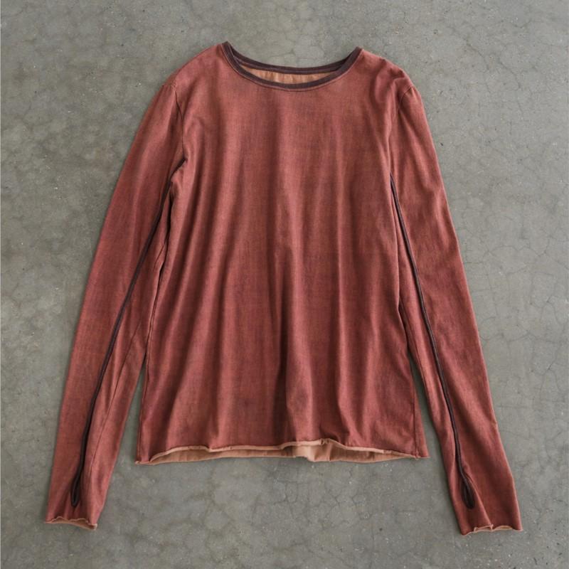 Johnature Women Casual T-Shirts O-Neck Long Sleeve Spring Female T-Shirts