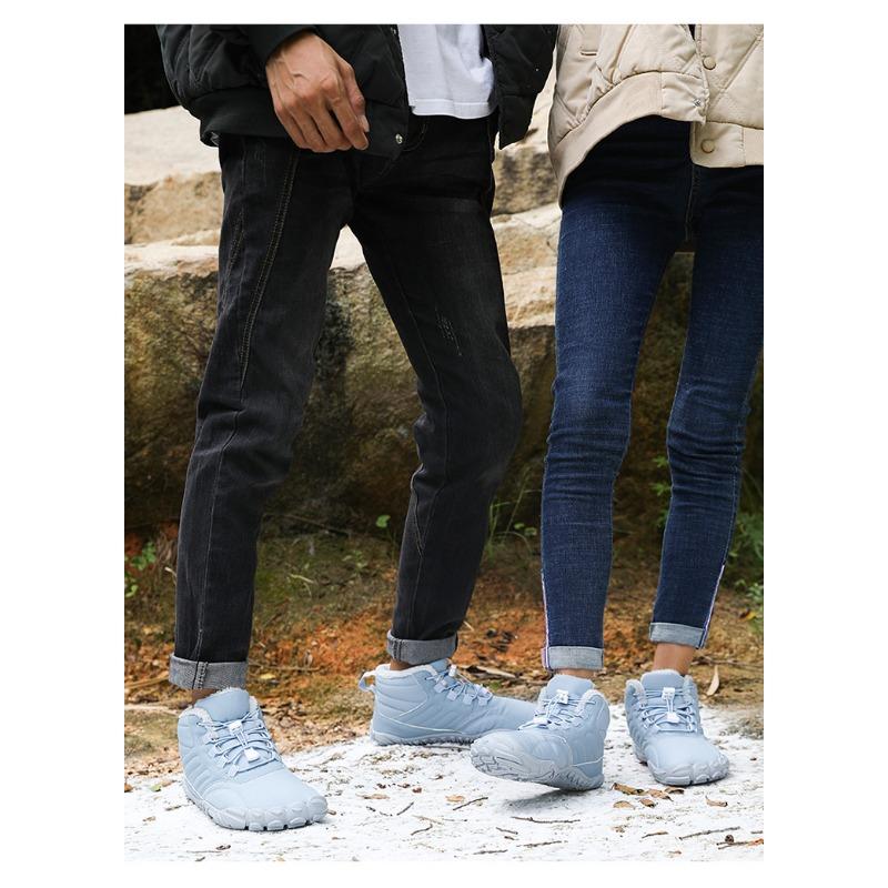 Outdoor Sports Shoes, Men and Women Padded Warm Boots, Wear-resistant Non-slip Snow Boots, Winter Thickening Couple Shoes