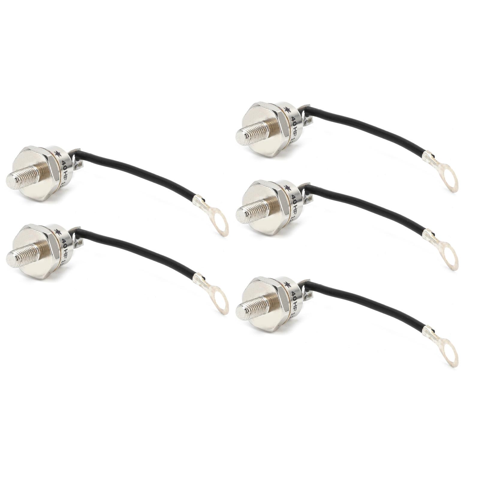 

5Pcs Rectifier Diode Brass Spiral Module for Converter Power Supply Machine Control 40HF120