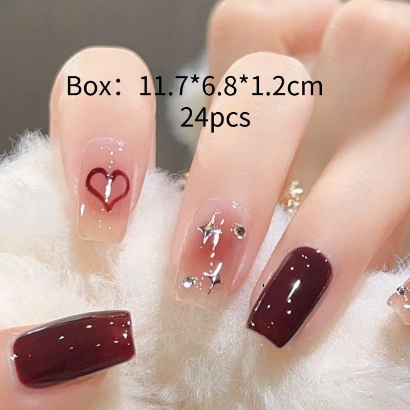 Nail Art Womens Wearable Nail Products Detachable Fashionable Wearresistant