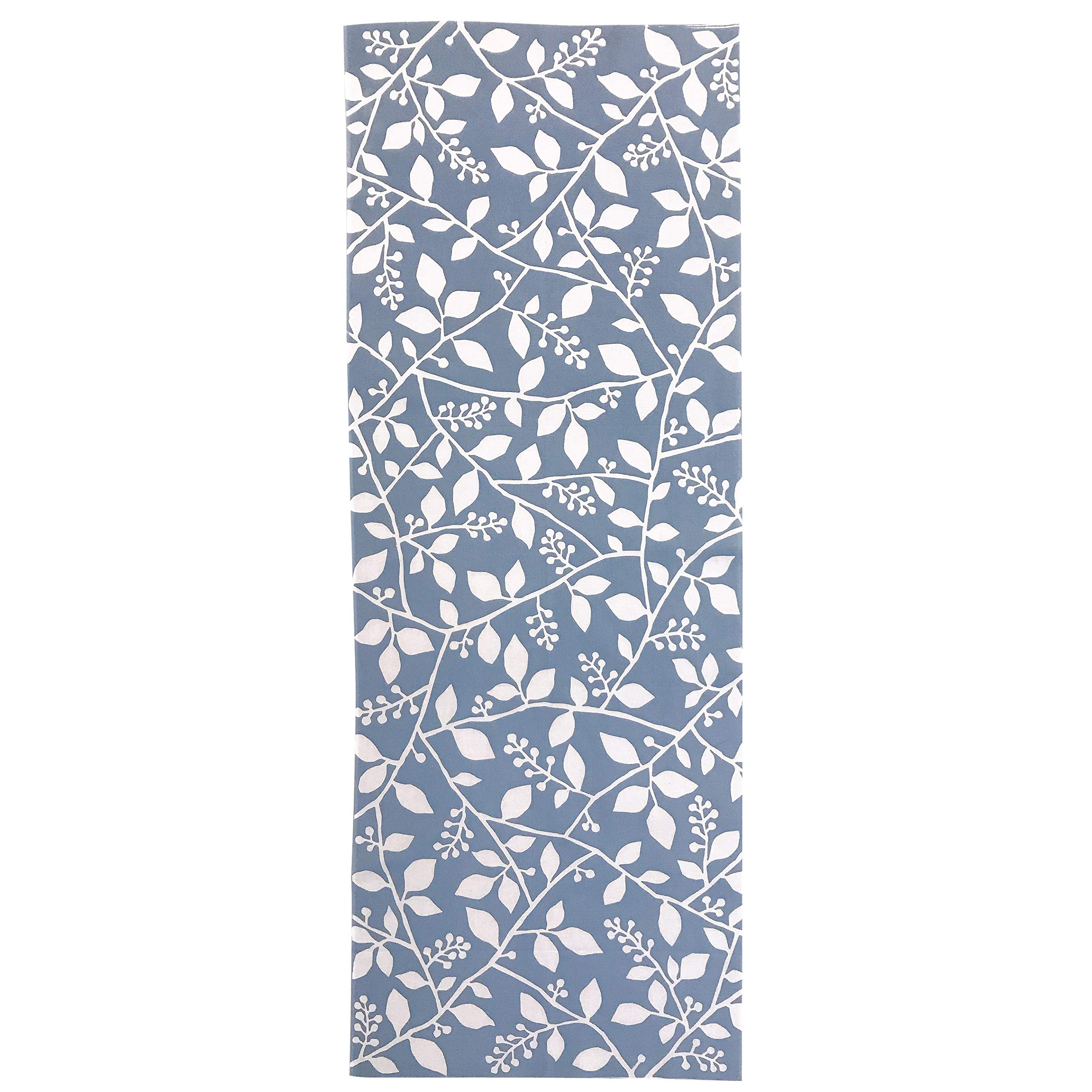 

Tenugui Hand Chusen Made in Edoten Limited Edition Winter Blue with Gray and White Outline [Nashien Dyeing] Towel, Dyeing, 100% Cotton, Japan, Color