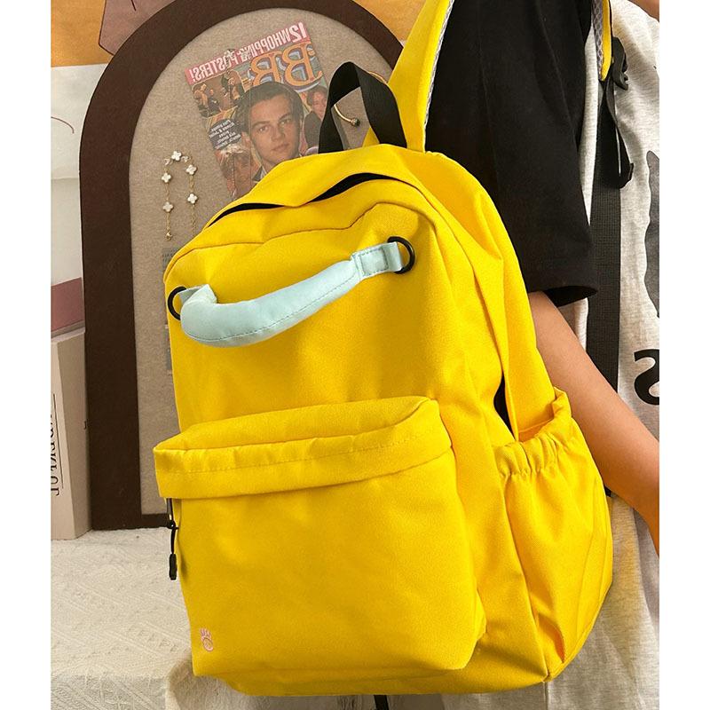 Backpack Female College Student Japanese Casual Simple Backpack Junior High School Student High School Bag Travel