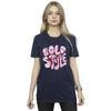 Disney Womens/Ladies Minnie Mouse Bold Style Cotton Boyfriend T-Shirt