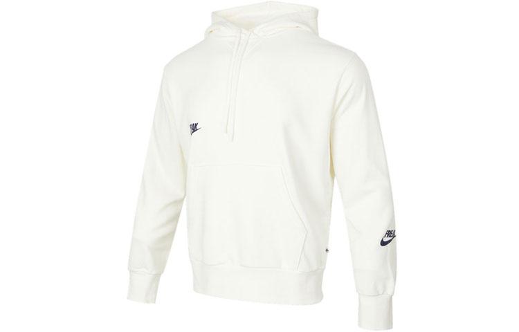 Толстовки Nike Мужские Белые С капюшоном Умеренные Другое DQ5650-133 XXL