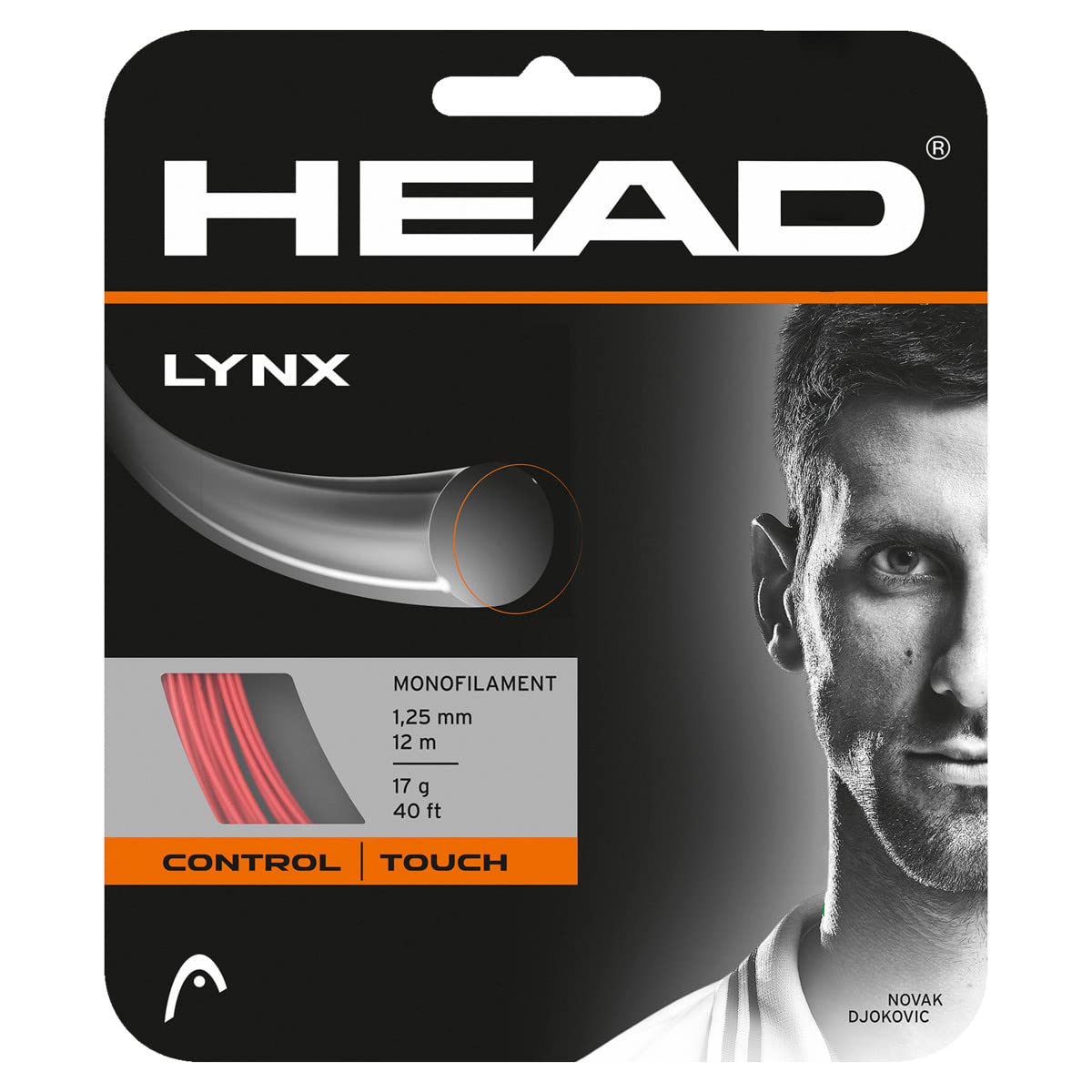 

HEAD Hard Tennis Gut LYNX 12м Красный 281784