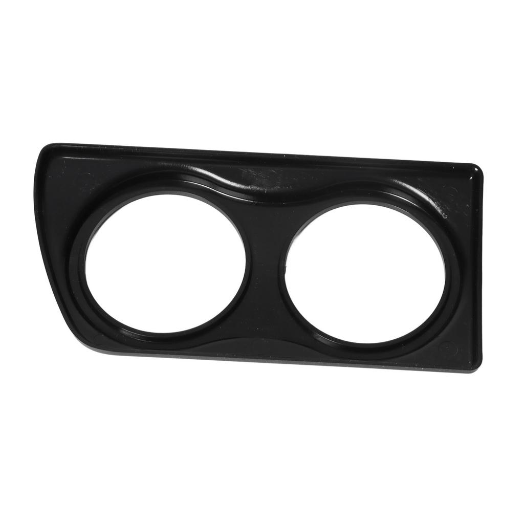 Doppel-Armaturenbrett-Anzeigenhalter Lüftungsschlitz-Anzeigenhalter Glänzend Schwarz Ersatz für Vauxhall Astra H VXR MK5 RHD