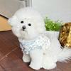 Breathable Dog Puffy Dress Summer Corgi Teddy Clothes Cute Pet Dress  for Small Dog Cat