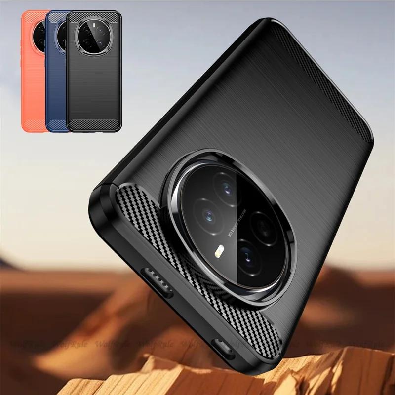 For Honor Magic 7 Pro Case Cover Honor Magic 6 5 Lite 7 Pro Capas Shockproof Bumper Soft TPU Carbon Fiber Cover Honor Magic7