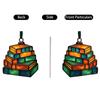 2D Acrylic Christmas Tree Pendant Decoration, Christmas Tree Decoration, Christmas Hanging Decoration, Home Decoration