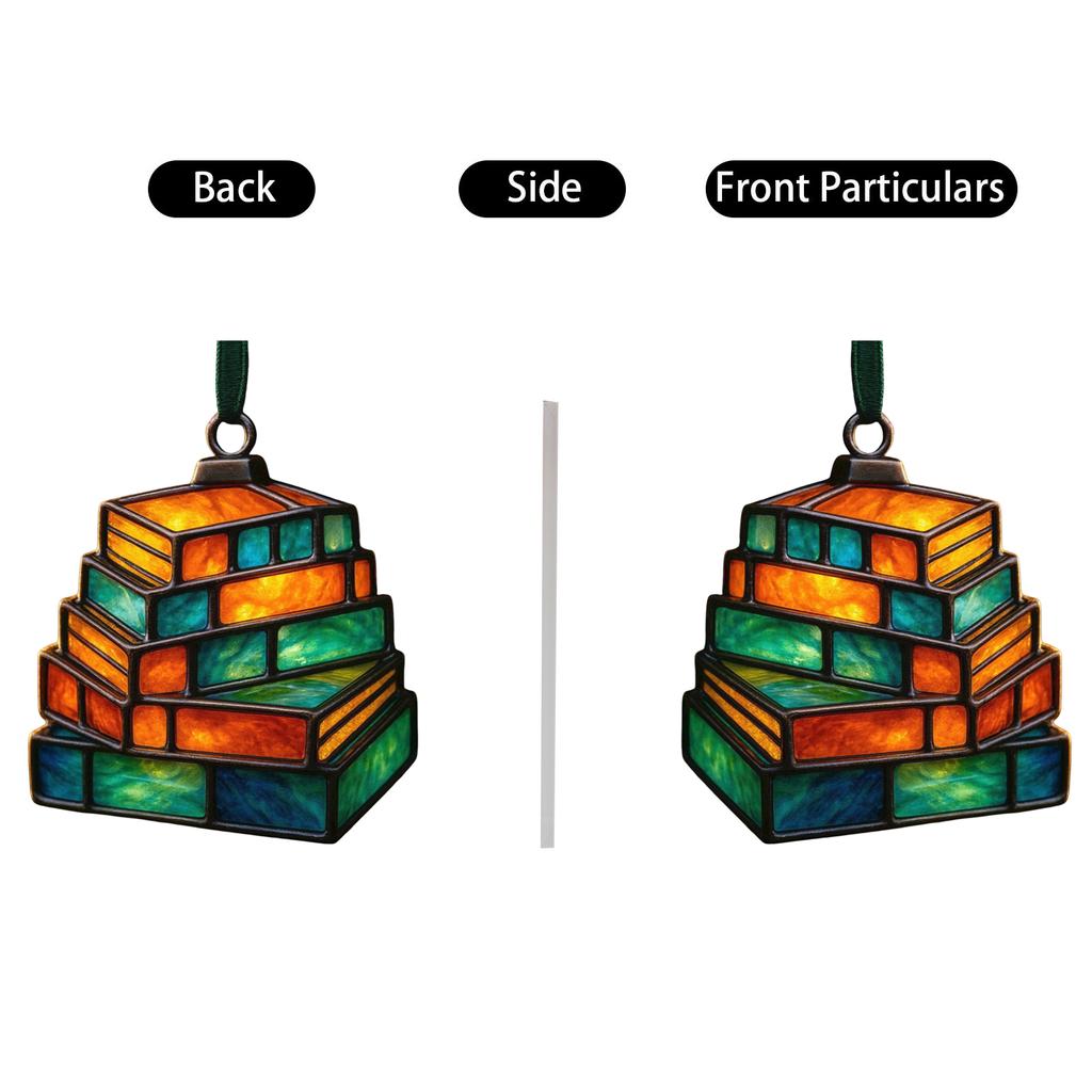 2D Acrylic Christmas Tree Pendant Decoration, Christmas Tree Decoration, Christmas Hanging Decoration, Home Decoration