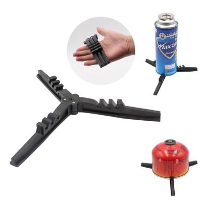 Baz Gaz tutucu Katlanabilir Tripod Braketi Açık Kamp Yürüyüş Malzemeleri