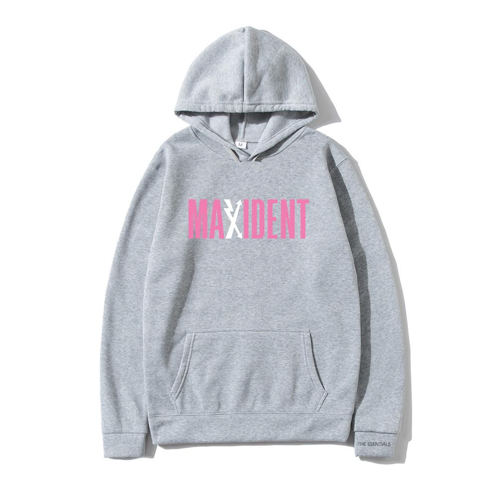Stray Kids MAXIDENT Hoodie Unisex Harajuku Graphic Letter Hoodies Unisex Autumn Winter Korea Streetwear Aesthetic Hooded Sweatshirt