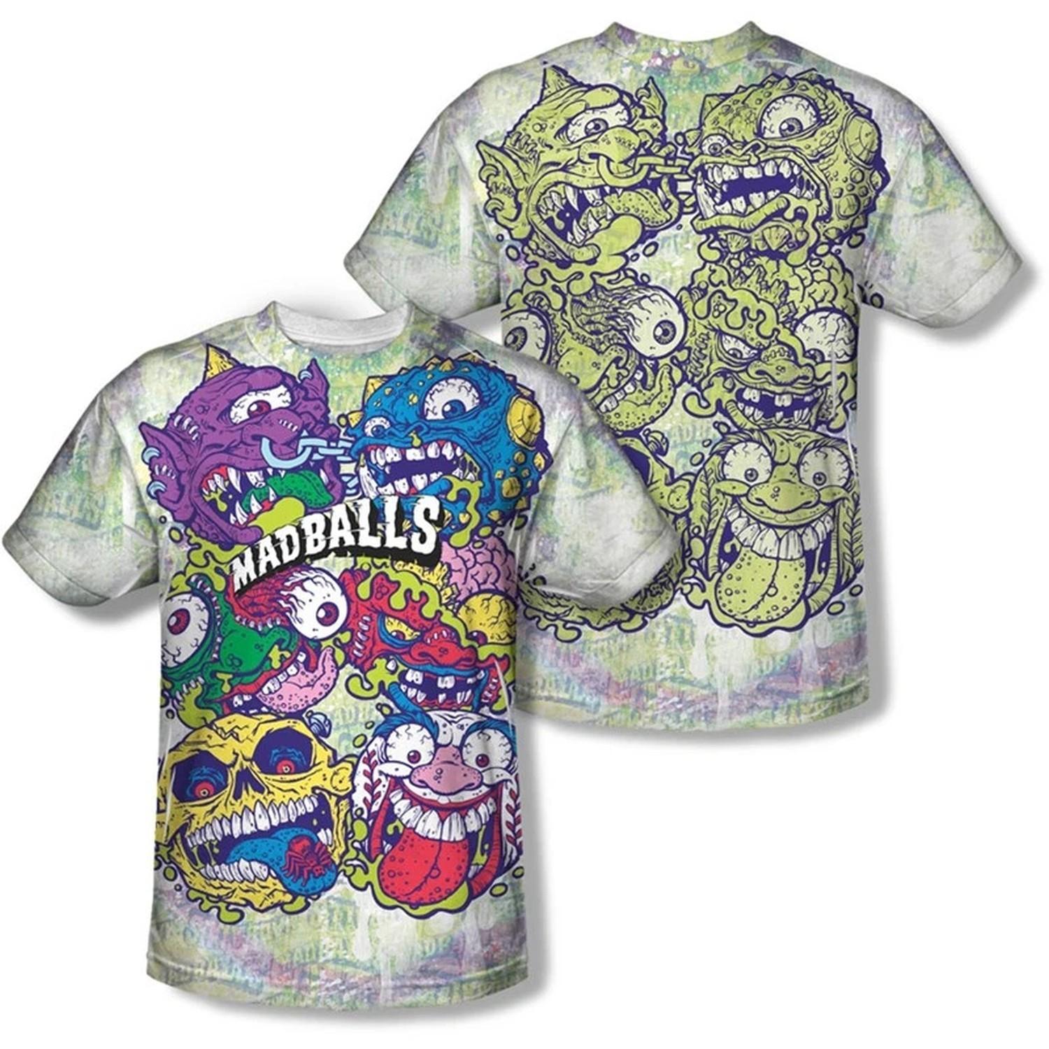HOT NEW Madball band black 3D T-shirt Unisex All sizes AOP shirt XXXL
