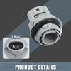 Turn Signal Light Bulb Socket Holder 33302-SR3-A01 33302SR3A01 for Honda Civic 1992-2011 for Honda Accord 98-12 Plastic Gray