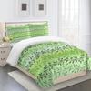 3D Cartoon Green Flower Vine Bedding Sets 3D Printed Duvet Cover Set Quilt Duvet Cover Pillowcase Bed Set Full Queen King Size