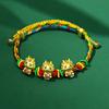 Colorful Rope Handmade Woven Zongzi Festival Bracelet New Ethnic Red Rope Adult Children's Hand Rope