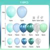 Under The Sea Balloon Arch Light Blue Lime Green Mint Green Balloon Garland Ocean Theme Birthday Party Christening Decoration