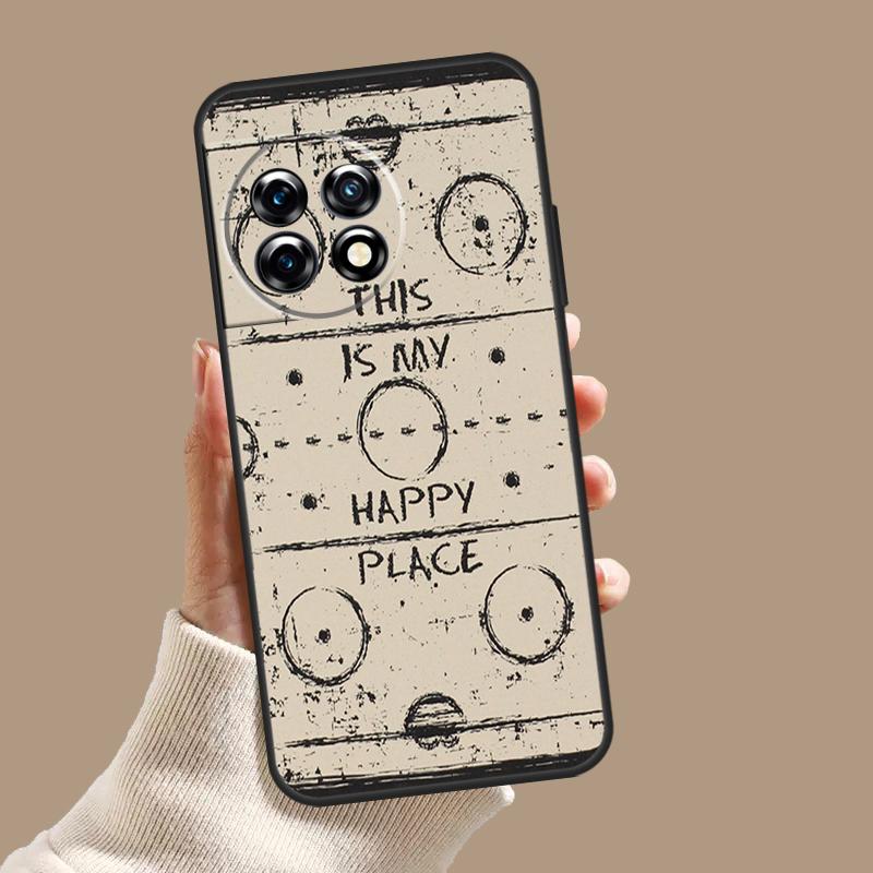 Ice Hockey Case For OnePlus Nord 5 CE 3 4 Lite N20 N30 OnePlus 15 13 12 11 8 9 10 Pro 10T 13T 13R Cover