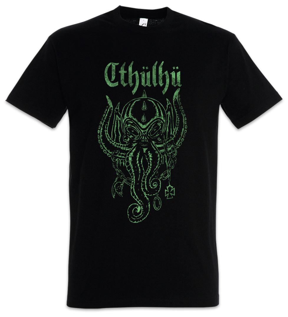 

CTHÜLHÜ T-Shirt Mens Womens Tees Top Wars Horror Arkham H. P. Miskatonic Dunwich L